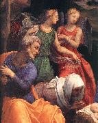 BRONZINO, Agnolo Adoration of the Shepherds (detail)  f oil painting artist